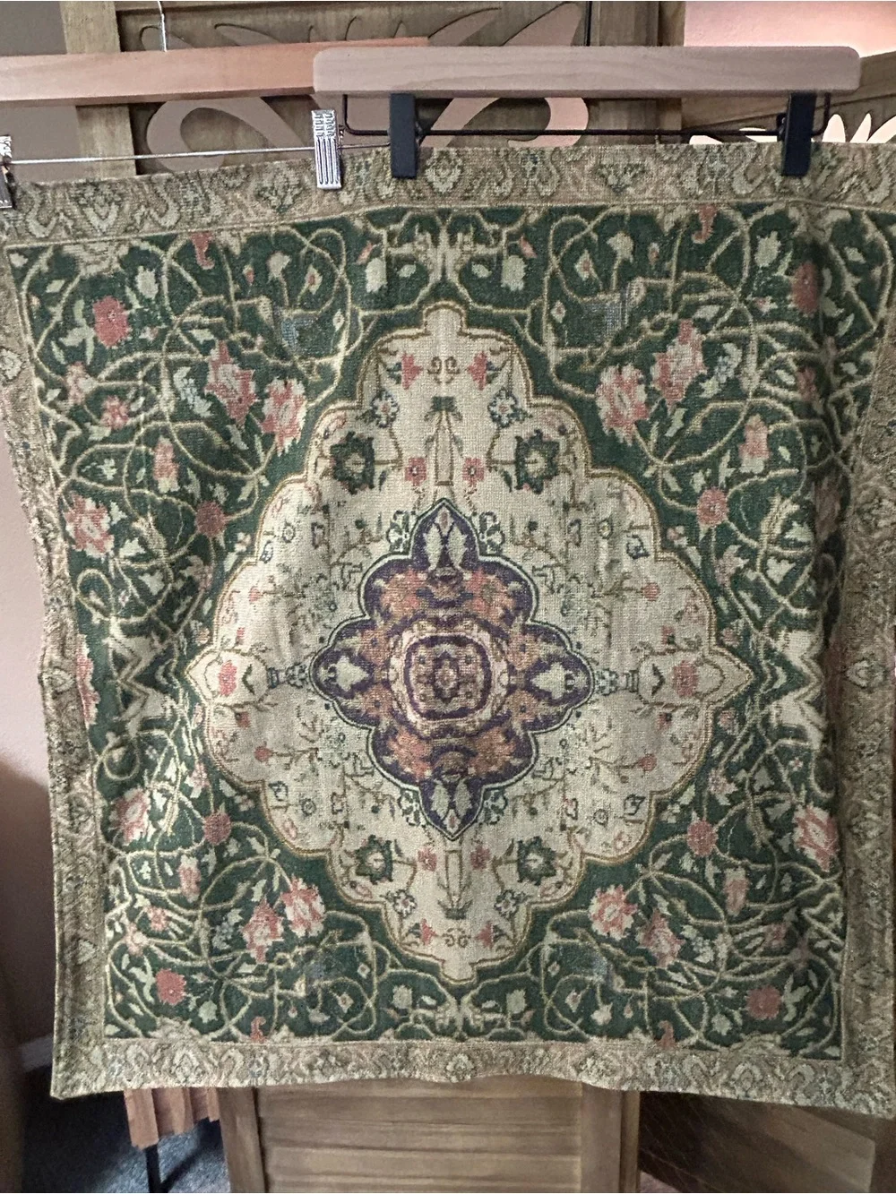 Lauren By Ralph Lauren Rutherford Park Tapestry Euro Pillow Shams Set of Two